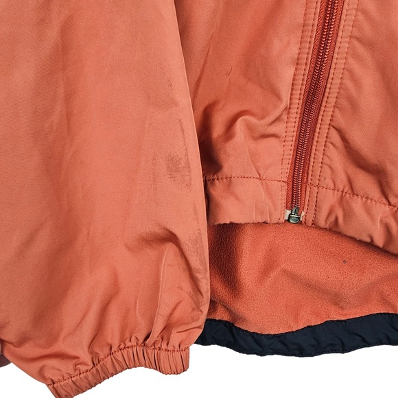Patagonia Women's Orange Black Lightweight Windbreaker Jacket Activewear Medium - Picture 6 of 13